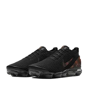 NIKE Air Vapormax Flyknit 3.0 NOIR/ORANGE